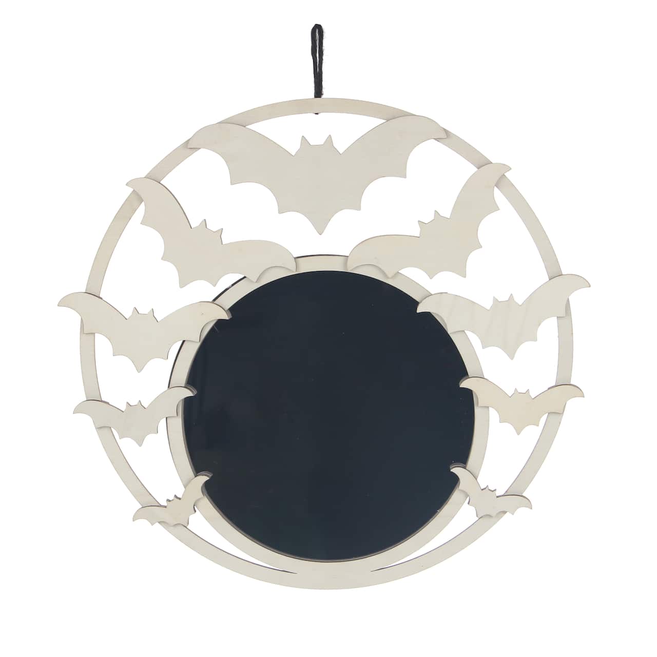 15.5" DIY Bat Mirror Hanging Wood Décor by Make Market®